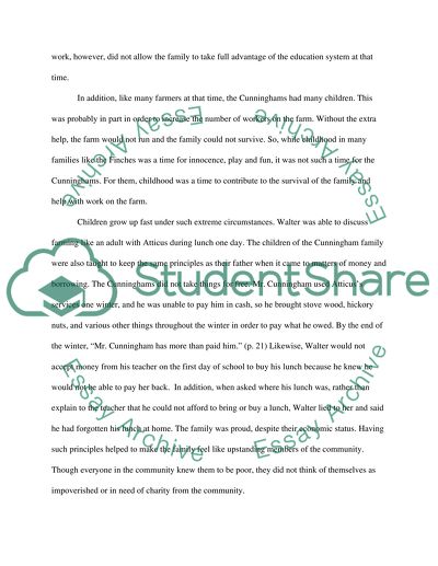 The novel to kill a mocking bird