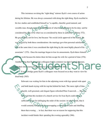 The Death of Ivan Ilych