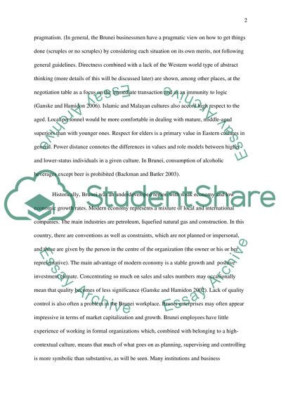 Business Opportunities in Brunei