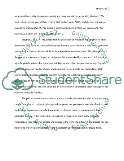 Pop music essay picture