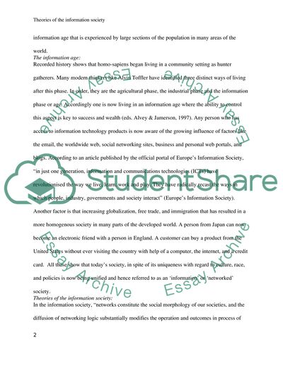 Theories of the Information Society