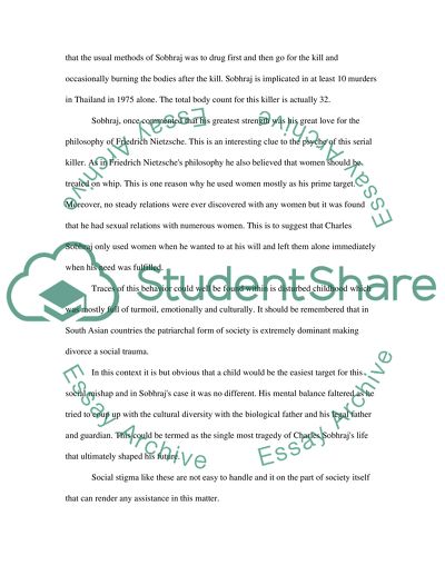 Asias Premier Serial Killer by Charles Gurmukh Sobhraj