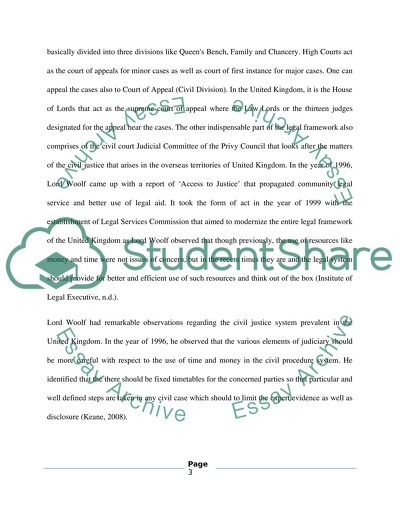 A Critical View of the Legal System of the United Kingdom