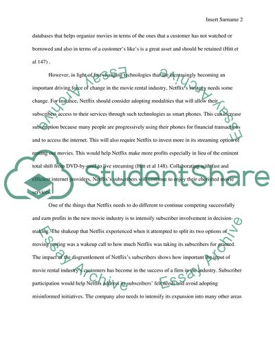 Ideas on How to Keep Netflix Competitive in the Future