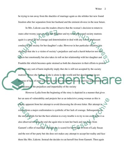 In Edith Wharton stories souls belated and Autre Temps