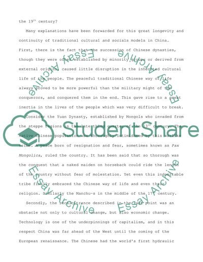 Chinas Feudal System