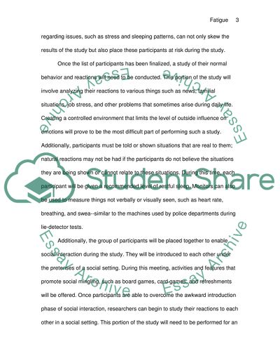 Fatigue: an Overly-Emotional State of Mind