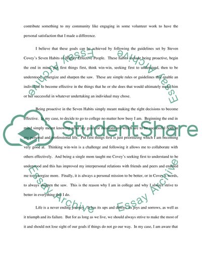 Personal Mission Statement