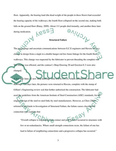 The Kansas City Hyatt Regency Walkways Collapse