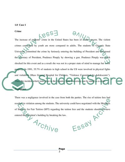 Tort Liability and Exploration of Assault, Battery, Infliction of Emotional Distress