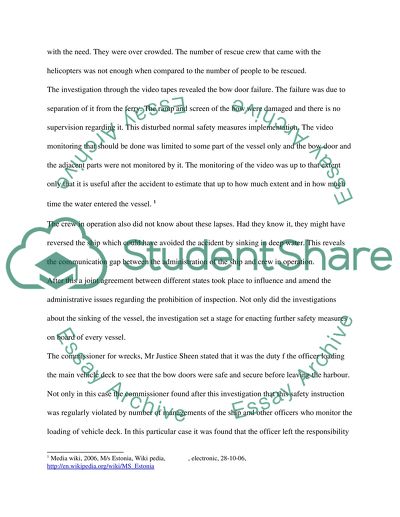 Shipboard Management Issues