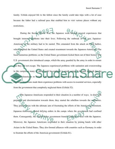 Analysis of Desert Exile: The Uprooting of a Japanese-American Family Book by Yoshiko Uchida