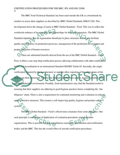 The Manufacture, Distribution and Storage of Human Food Stuffs