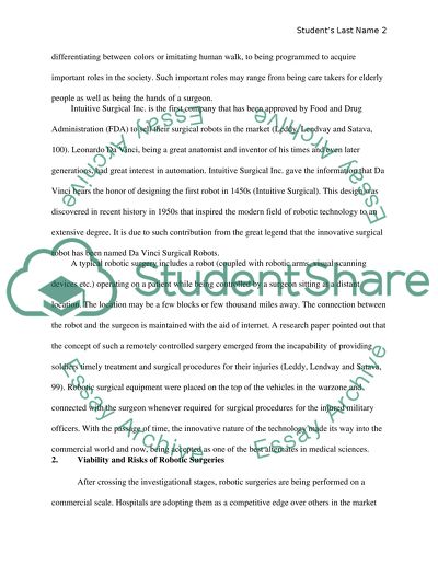 Risking Lives in the Hands of a Robot