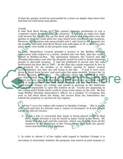 Land Law Case Analysis