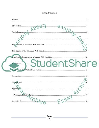 British Petroleums Macondo Well Accident BOP Failure