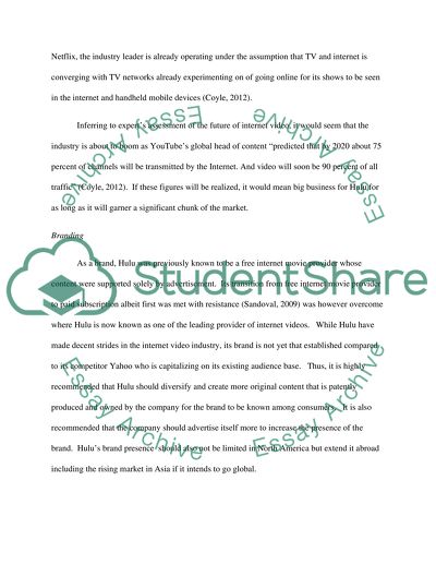 Market Assessment and Strategy