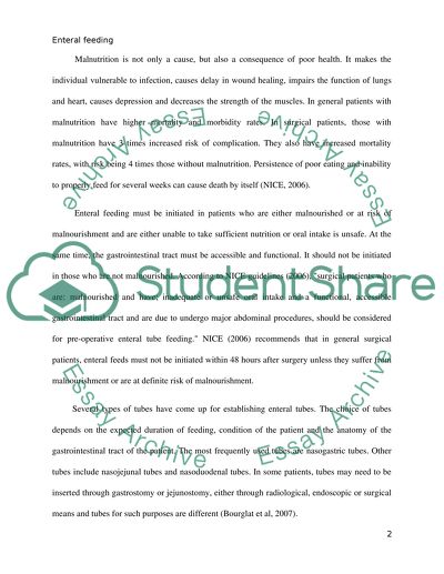 Enteral Nutrition Diet