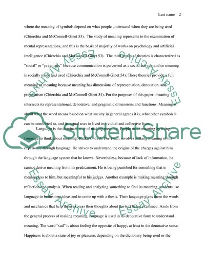 Individual and Collective Meanings through Language, Art, and Performance