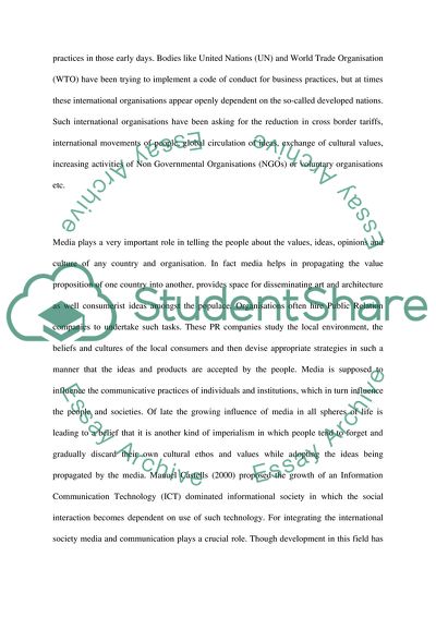 Globalization and its Impacts on Arts and Cultural Values