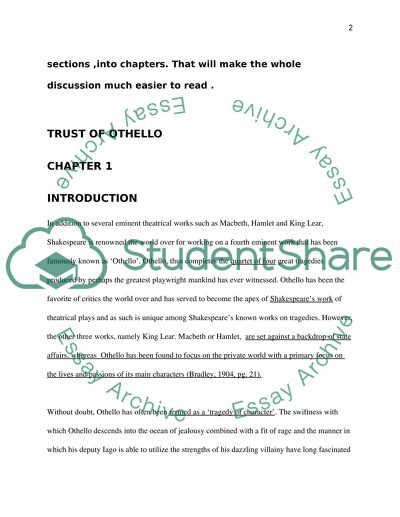 Can we trust othello