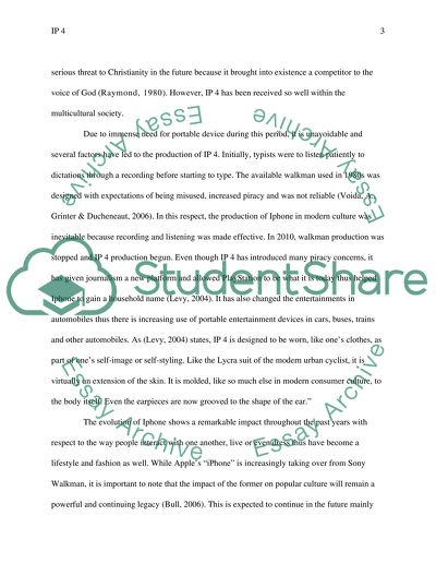 Investigating the Culture of Mobile Listening: from Walkman to iPod