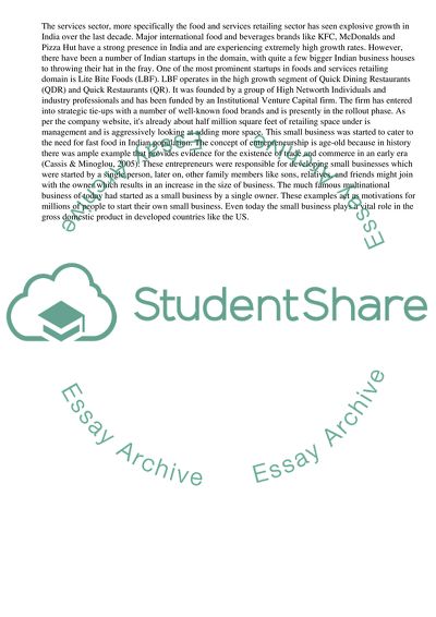 Small Business Appraisal