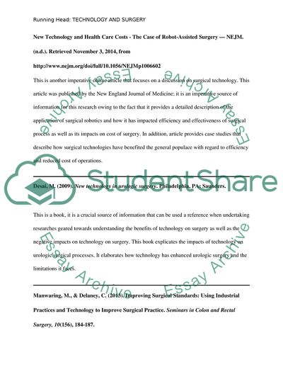 Technology and Surgery