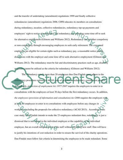 Redundancy Consulting and Procedure