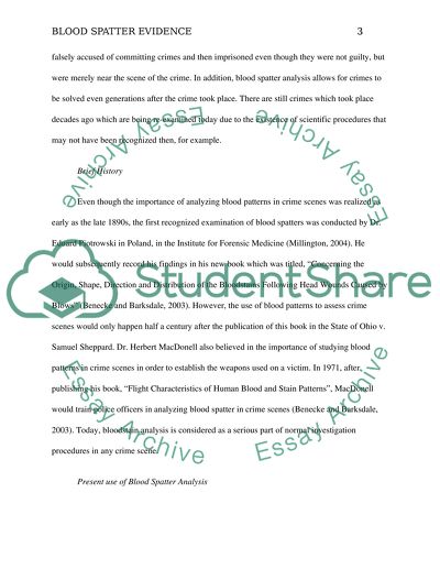 FORENSIC SCIENCE Final Project