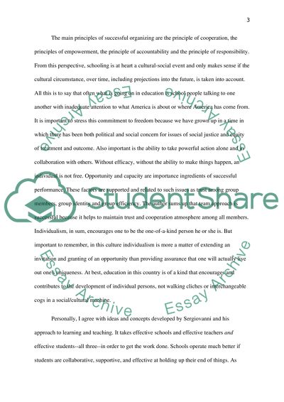 Head Collaborative Cultures and Organizational Competence