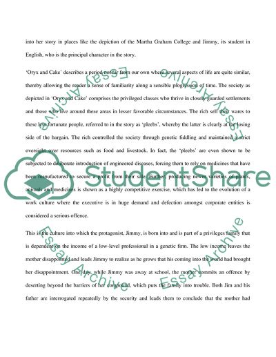 Oryx and Cake by Margaret Atwood