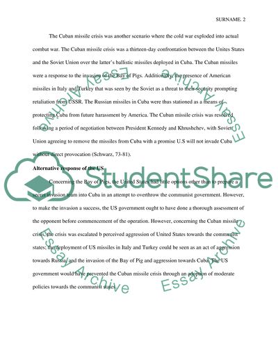 The Bay of Pigs and the Cuban Missile Crisis