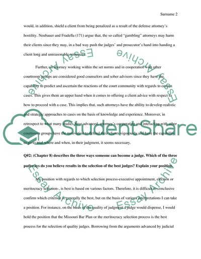 Description of 7 and 8 Chapters of Americas Courts and the Criminal Justice System Book by Neubauer and Fradella