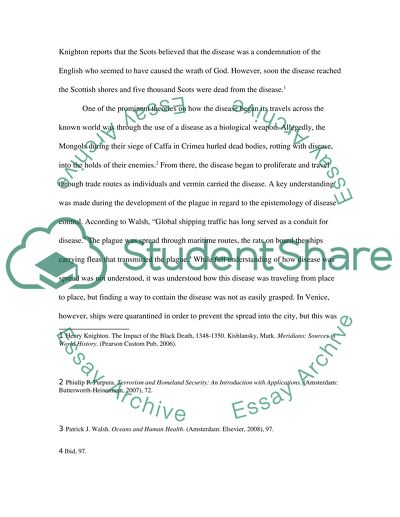 Impact of the Black Death During the 14th Century