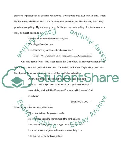 The Heroic Exploits in Three Epics on the Creation