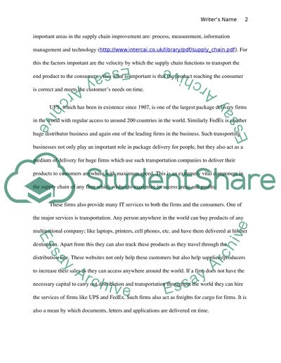 The Supply Chain: From Raw Materials to Order Fulfillment