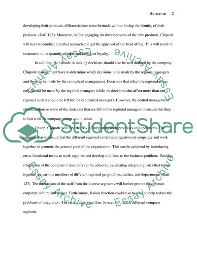 Organization Design 4370