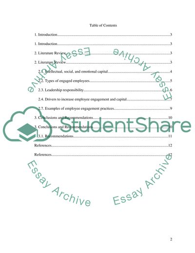 Increasing Level of Employee Engagement to Sustain High Performance