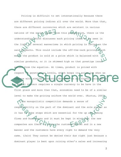 Prices as a Set to Satisfy Demand