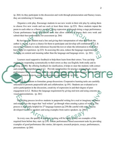 Lesson Plan Analysis