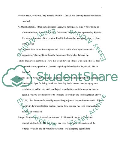 Shakespeare Workgroup