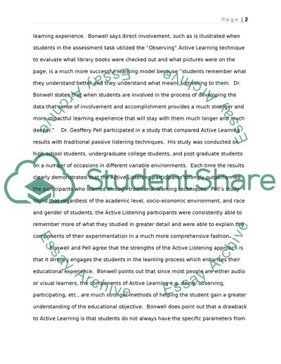 Productive assessment