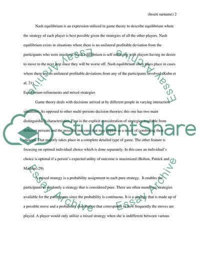 Various Applications of Game Theories in Macro and Micro Economics