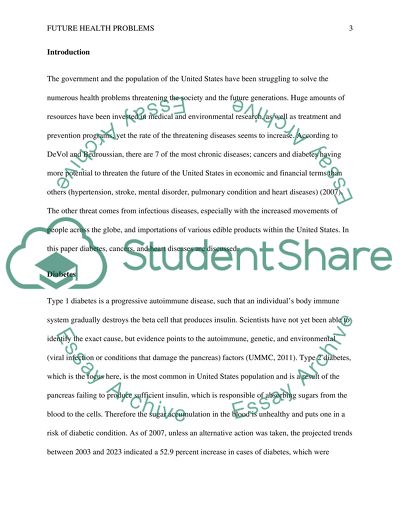 Future Health Problems