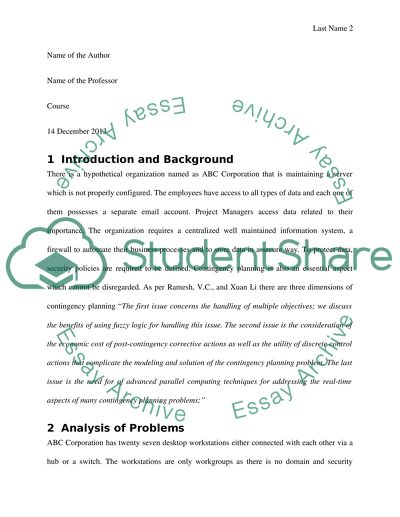 Centralized PC Security
