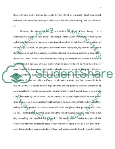 The Stranger by Albert Camus