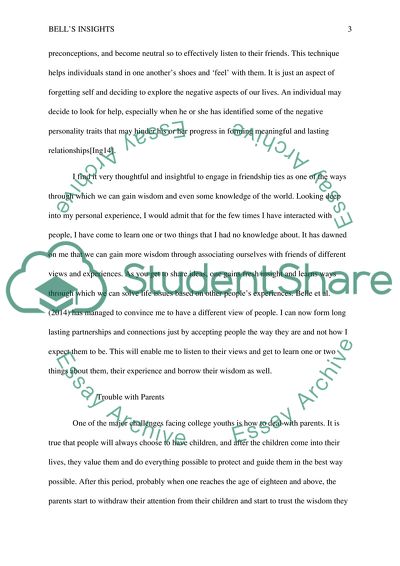 Bells Insights and Personal Experiences