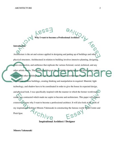 Th Reasons to Become a Professional Architect