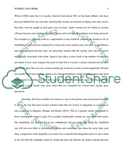 Why are more men than women convicted of crime